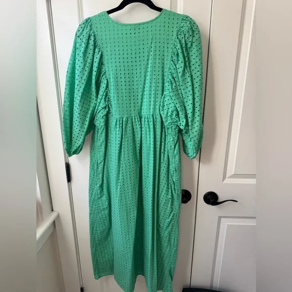a new day Green Eyelet Dress - Picture 5 of 7